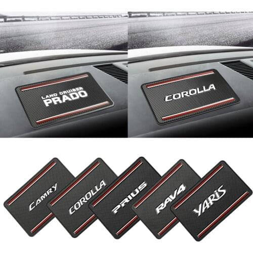 Interior accessories Universal Car Anti Slip Mat Phone Holder for Toyota corolla chr camry prado land cruiser rav 4 yaris