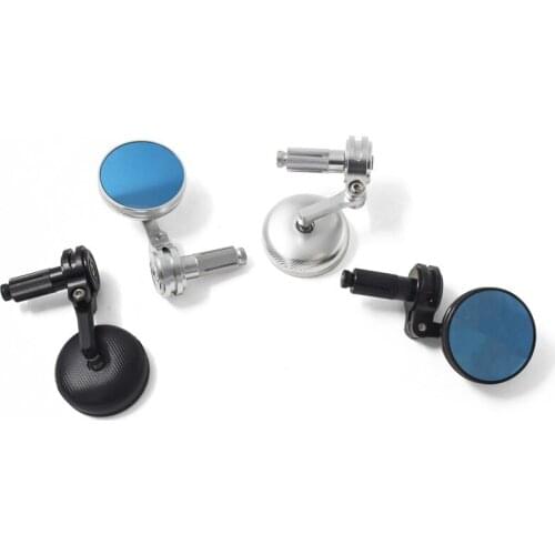 Retro Motorcycle Accessories Motorbike Handlebar End Mirrors Universal for KTM Kawasaki Honda Ducati Suzuki Yamaha Harley