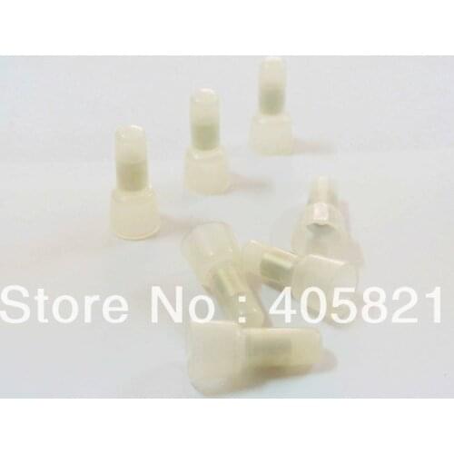 Free shipping 500pcs Close End Wire Terminal for AMG4 wire made of Nylon 66 and copper