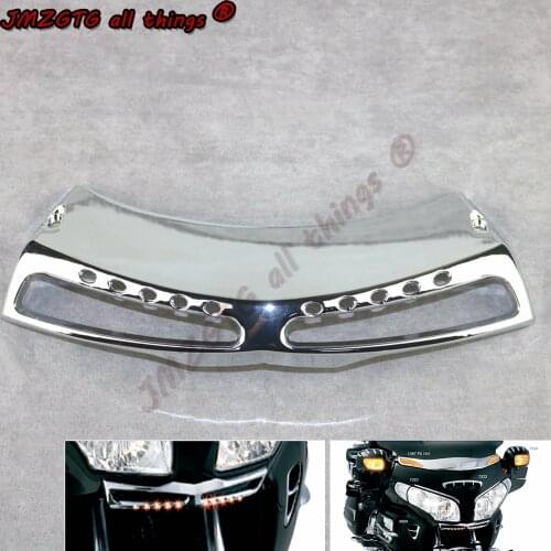 Motorcycle Front Inlet duct decorative cover For HONDA Goldwing GL1800 2001 02 03 04 05 06 07 08 09 10 2011 Inlet duct decorativ