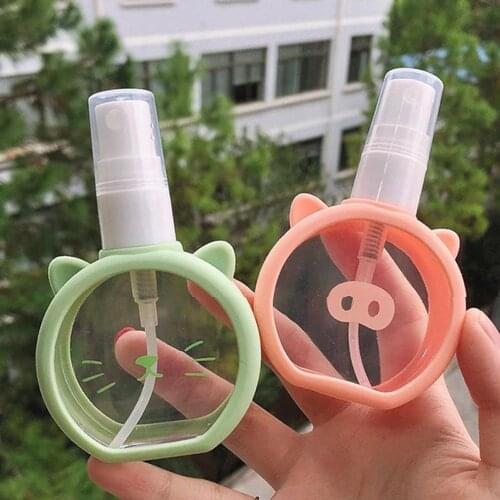 55 ml Travel Refillable Liquid Spray Bottle Empty Alcohol Perfume Atomizer Bottle For Cosmetics Container Moisturizer