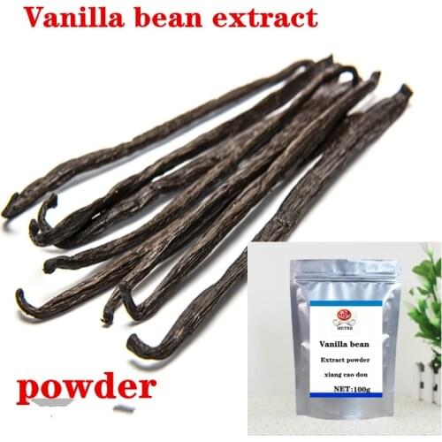 Hot sale high quality vanilla bean extract powder, Madagascar vanilla, Bulk Wholesale, free shipping