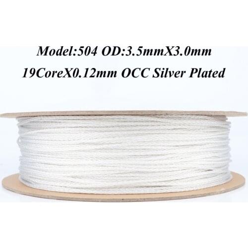 Hi-end 8cores OCC Silver Wire Upgrade Headphone Cable smaller version for headphone cable