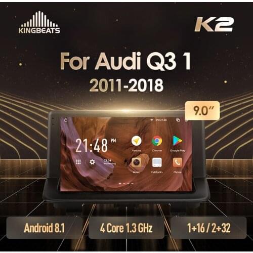 Kingbeats Android 8.1 octa-core main unit Hu 4G no car radio dash multimedia navigation video player GPS for
