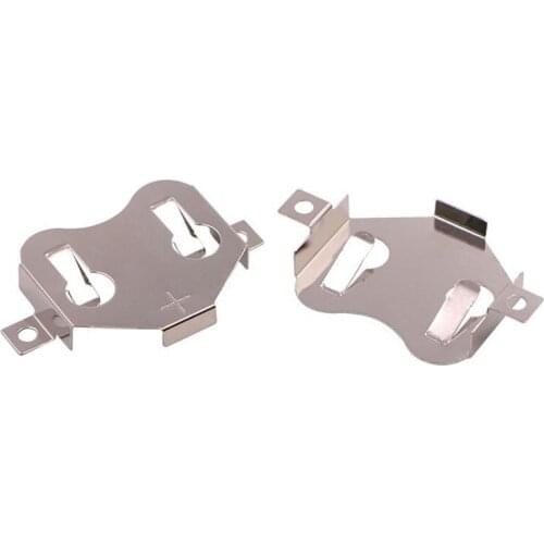 MasterFire 1200pcs/lot CR2032 LIR2032 2032 3V Phosphor Bronze Button Battery Cell Holder Socket Case Batteries Storage Box