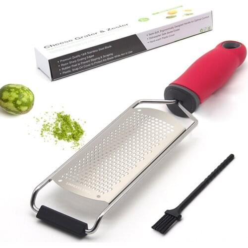 YUEWO Multifunctional wide-board cheese shavings, cheese, chocolate shavings, lemon zest, shredder, and shredder