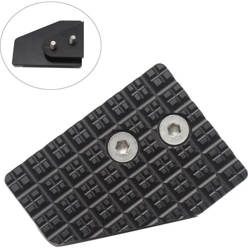 Kickstand Side Stand Enlarge Black Extension Support Pad Protection For BMW F800GS F700GS F650GS Motorcycle Aluminium Alloy