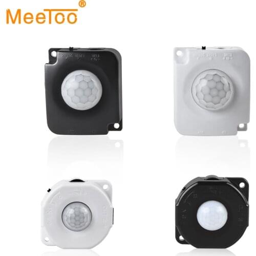 Adjustable PIR Motion Sensor Switch Smart 12V 24V 5V Body Movement Infrared Sensor Detector Timer Automatic ON/OFF Light Switch