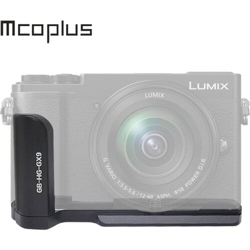 Mcoplus GB-GX9 aluminum alloy Handle Grip for Panasonic Lumix GX80 GX85 GX9 GX7 II III GX7 Mark II III
