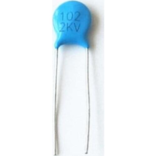 100pcs High voltage Ceramic Capacitor 1nF 102 2KV