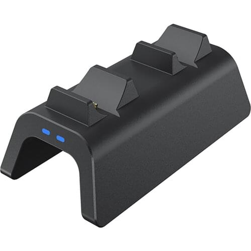 Dual USB Charging Dock For PlayStation 5 Game Controller Handle Charger For PS5 Dual Gamepad Charging Station Stand For PS 5