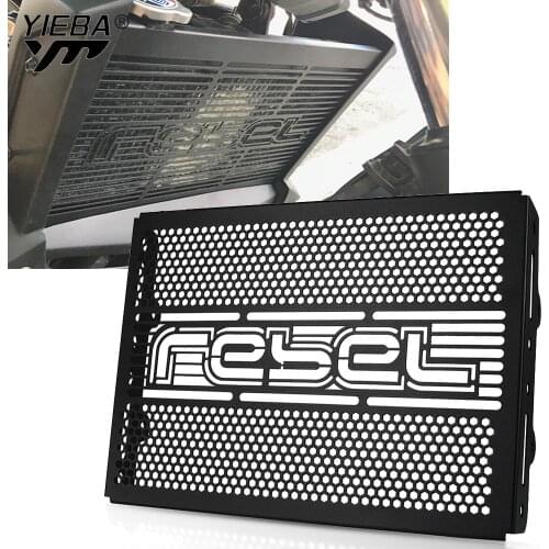 Motorcycle Radiator Grille Guard Cover Protector Grid For Honda REBEL500 REBEL300 CM CMX 500 300 REBEL 2017 2018 2019 2020 2021
