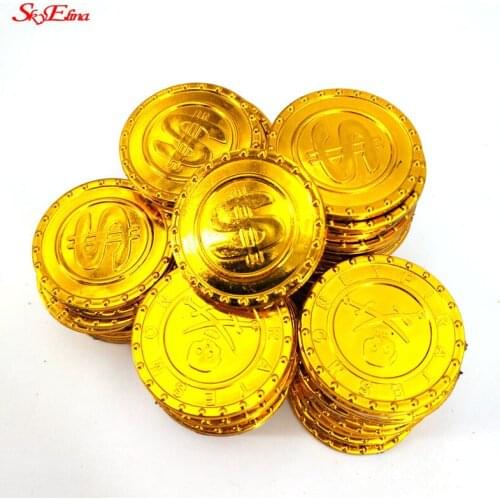 50pcs Plastic Bitcoin Coin Collectible Gift Bit Coin Art Collection Commemorative Coins 9ZHH266