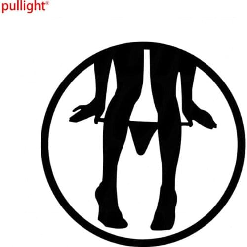 8*8CM Panty Dropper Car Sticker Decals Fun Cartoon Fashion Creative Classic Personality Motorcycle Decals Car Styling