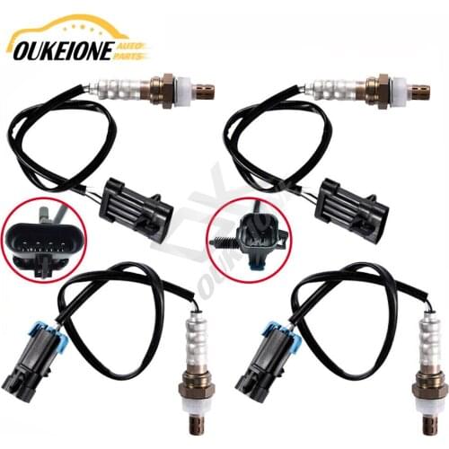 Front Rear Oxygen Sensor for 1996 1998 2000 2002 Cadillac Escalade Chevy C1500 Chevy Express GMC C1500 Savana 234-4012 234-4018