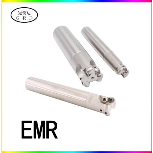 CNC milling cutter EMR round nose arbor flat open thick R5 arbor alloy rpmt rpmw insert 4R 5R 1 t 2t c12 c15 c16 c20 c24 c25 c32