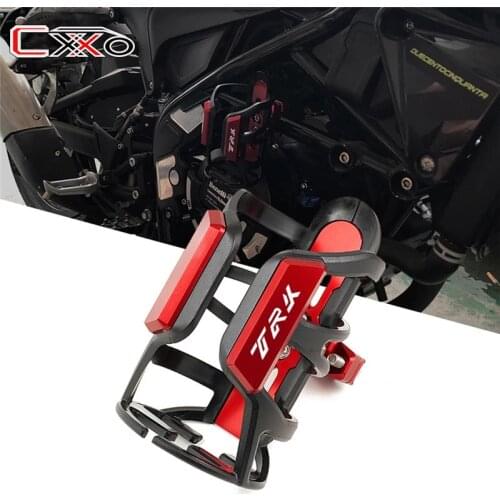 Bottle Cage For Benelli TRK 502 TRK 502X TRK 251 2017 2018 2019 2020 2021 Motorcycle acessories CNC Aluminum Water Bottle Holder
