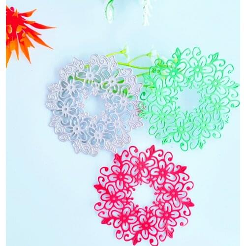 Round decorative pattern Metal Cutting Dies for DIY Scrapbooking Album Paper Cards Decorative Crafts Embossing Die Cuts