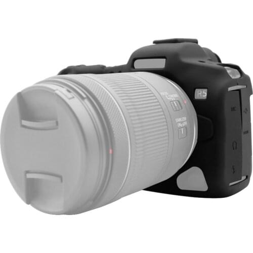 PULUZ Soft Silicone Protective Case for Canon EOS R5 Camera Case DSLR Camera Accessories