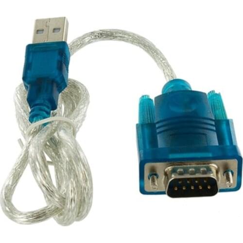 USB to RS232 Serial Port 9 Pin DB9 Cable Serial COM Port Adapter Convertor With Female Adapter Supports for Windows 8 No CD