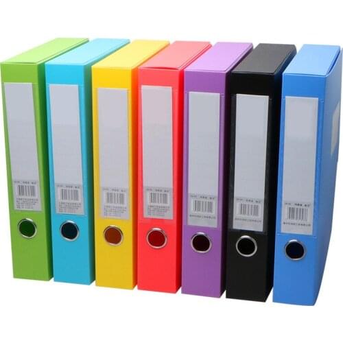 Plastic A4 File Box Data Organizing And Storage File Box 2cm 3.5cm 5.5cm Office Supplies File Storage File Box Data Box