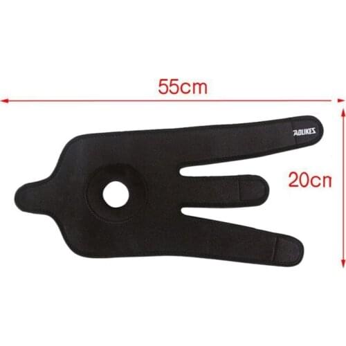 Adjustable Patella Knee Pads Elastic Brace Kneepad Knee Support Brace Safety Guard Strap for Basketball Free Size