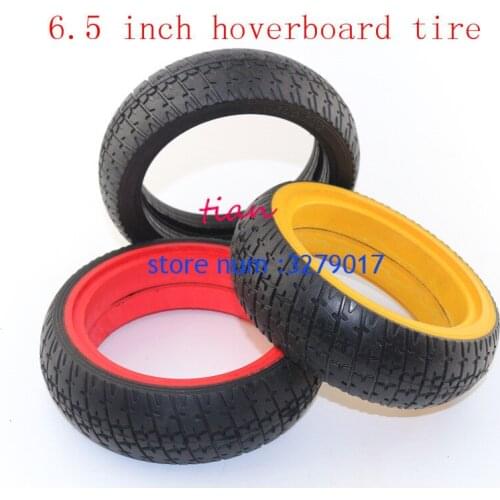 1 pcs High quality 165x45 6.5 inch self-balancing air cushion electric skateboard wheel tyre