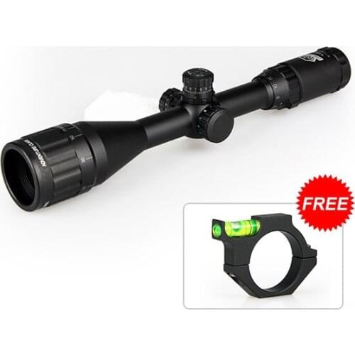 Canis Latrans Tactical scopes 4-12X44AOL optics rifle scope red/green/blue dot sight reticle for hunting GZ10240