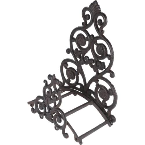 1 PC Vintage Garden Irrigation Shower Storage Rack Hose Watering Organizer European Cast Iron Rack Winding Frame Pipe Holder