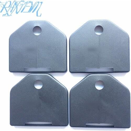 4pcs Car door lock cover protecting cover Anti-corrosive For Ford Focus 2 MK2 2005-2013 auto parts car styling