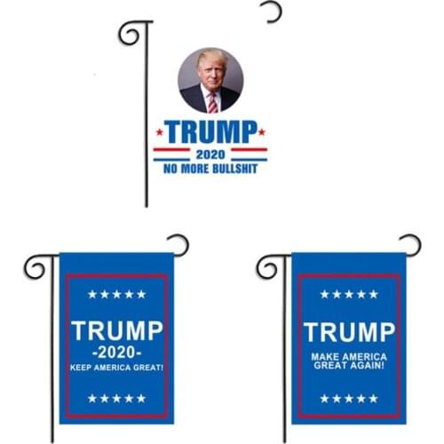 45cmx30cm Trump 2020 USA Flag Keep America Great for President Decorative Flags And Banners Polyester Flying Banner