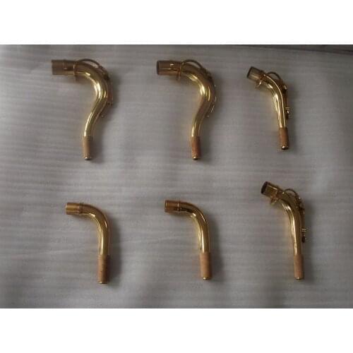 6 pieces Alto and Tenor & Baritone saxophone neck