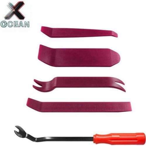 Car door pannel Removal Puller Pry Tool with Car Door Panel Remover Upholstery Fastener Disassemble Auto Vehicle Refit Tools