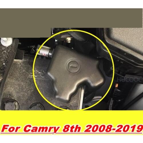 For Camry 8th 2008-2019 Car battery negative protection cover engine battery dust cover rust cover car accessories