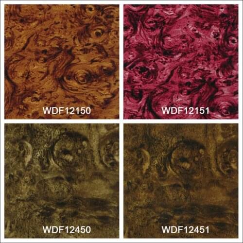 WW019 Decorative Material 1x50m wood pattern water transfer printing film hydrographics printing film