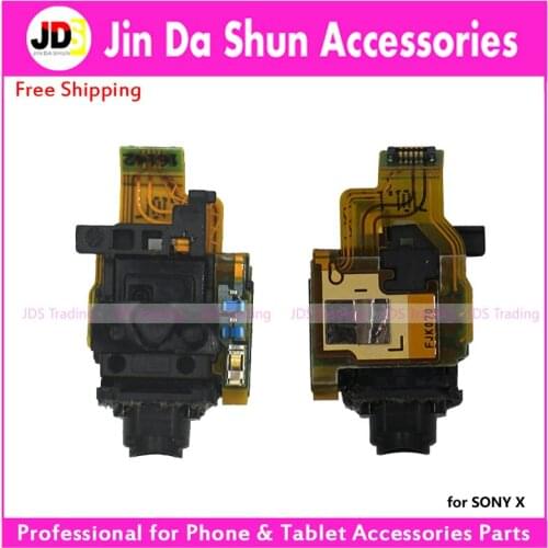 For Sony Xperia X F5121 F5122 Headphone Audio Jack Light Proximity Sensor Flex Cable Flat Ribbon Repair Parts