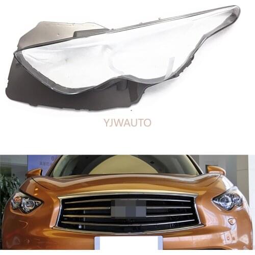 Headlight Cover for Infiniti EX25 2008 2009 2010 2011 2012 2013 Car Headlamp Lens Replacement Auto Shell