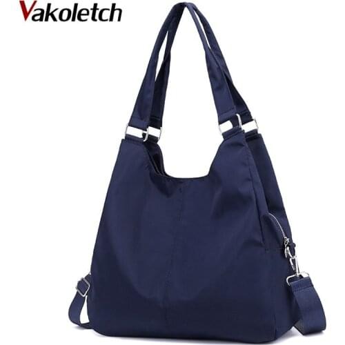 Fashion Design Good quality Wear-resistant Tote Messenger Bags 2020 New Casual Women Handbag Waterproof Nylon Shoulder Bag KL771