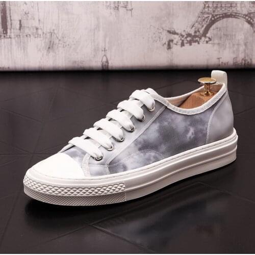 Brtish Concise Mens Casual Comfort Shoes Lace Up Trending Breathable Male Summer Leisure Zapatos Low Size 38-43 Footwear ERRFC