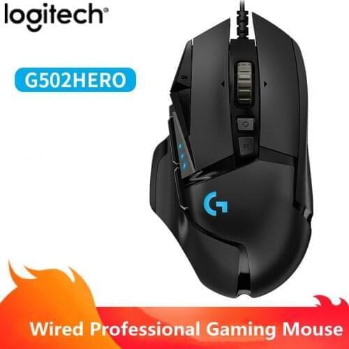 Original Logitech G502HERO gaming mouse wired/G502 LIGHTSPEED wireless RGB mechanical athletic mouse USB laptop gaming mouse