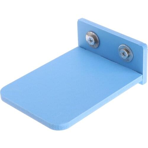 Hamster Platform Stand Rack Rectangle Squirrel Cage Colorful Wooden Plate Toys