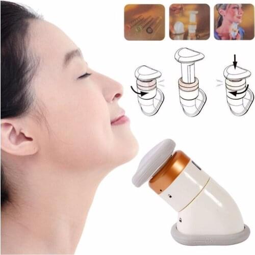 Mini Portable Neck Slimmer Neckline Exerciser Chin Massager Reduce Double Chin Thin Skin Jaw Body Massager Health Care Tool