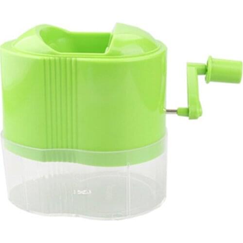 Durable Hand Operated Onion Slicer 360° Rotating Blade Disc Labor-saving Hand Handle Fine Workmanship High Quality Hot Sale