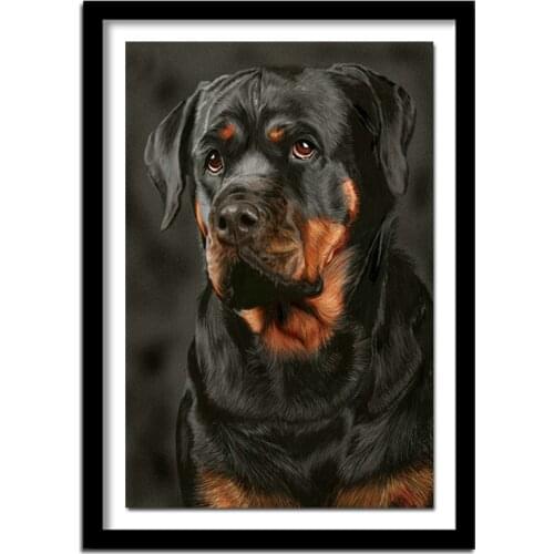 Diamond Embroidery Animal Dog rhinestone Diamond Embroidery For Kit Painting Full diamond Needlework Kits For embroidery