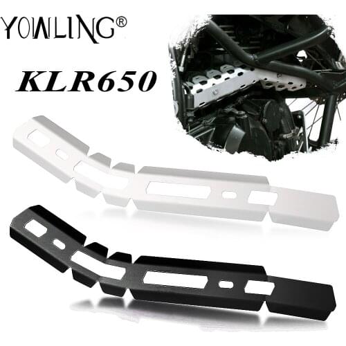 Motorcycle Exhaust Pipe Crash Protector Heat Shield Guard Anti-scalding Cover For KAWASAKI KLR650 KLR 650 2008-2019 2020 2021
