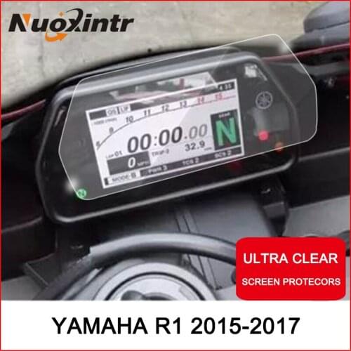 Nuoxintr Motorcycle Cluster Scratch Protection Cluster Screen Film Protector for YAMAHA YZF R1 YZF-R1 YZF R1M 2015 2016 2017