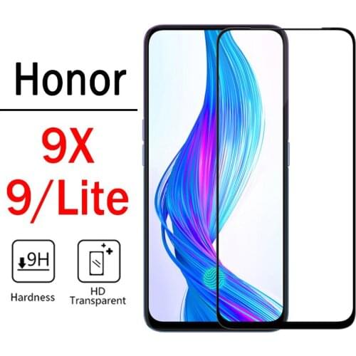Protective Glass honor9x Screen Protector On For Huawei Honor 9 X Lite armor honer 9X X9 pro STK-LX1 6.59" Tempered Glass Film