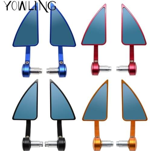 Motorcycle 7/8" 22mm Rear view Mirror Handle Bar End Mirror For Yamaha R3 MT07 MT09 For BMW R1200GS F800GS F750GS R1250GS F850GS