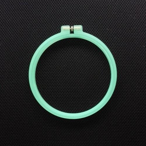 15 cm 1 pcs small adjustable plastic hoop Random fruit color embroidery circle for bead cross stitch handcraft DIY craft plus