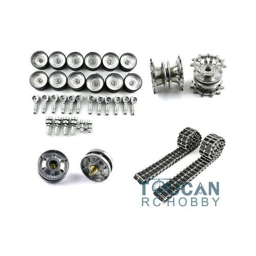 Heng Long 1/16 Challenger II RC Tank 3908 Metal Tracks Sprocket Idler Road Wheel THZH0157-SMT4